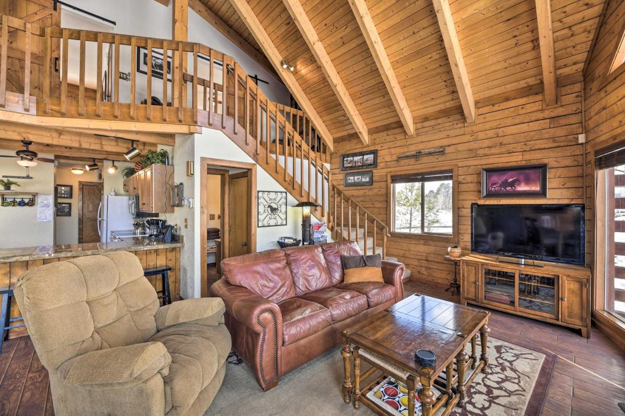 Rustic Village Lake Cabin Escape With Deck And Grill! Pagosa Springs Eksteriør billede